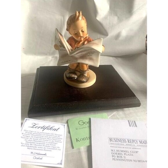 Hummel Latest News Looney Tunes figure 184 5" with box - Picture 1 of 11